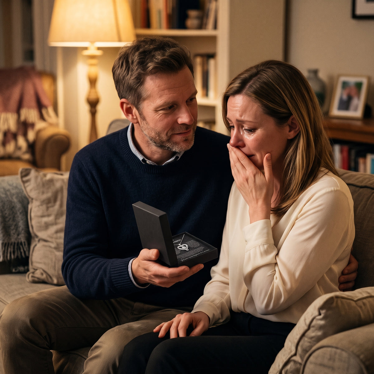 Il offre le coffret À ma femme, elle est émue aux larmes