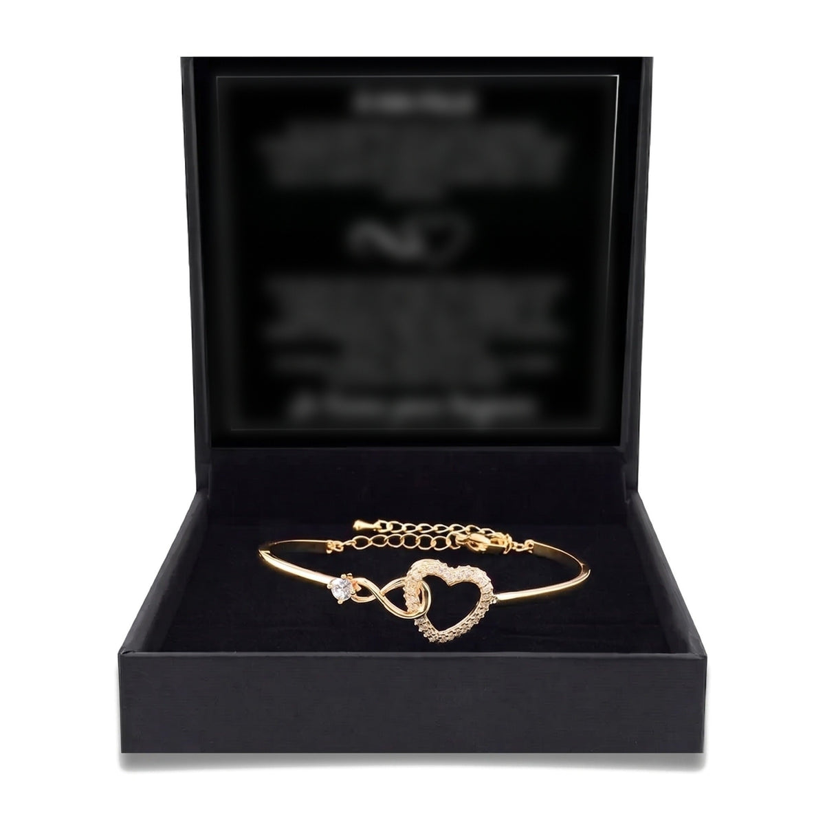 Coffret bracelet cœur infini or #neutre_72128299204945