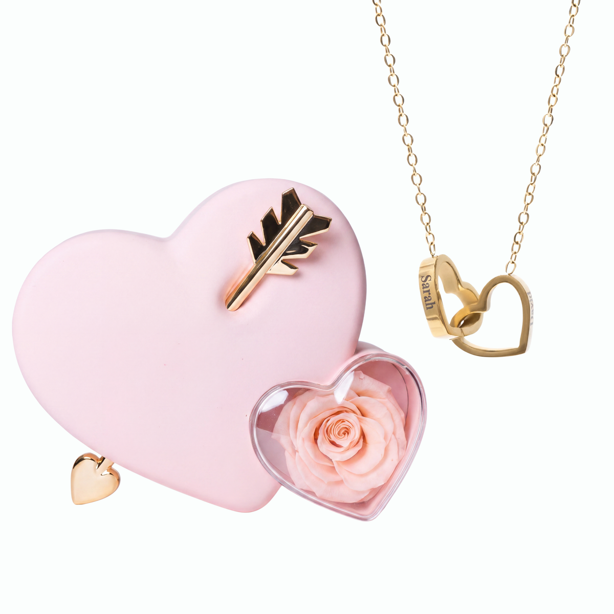 Cœur Éternel & Collier Personnalisé