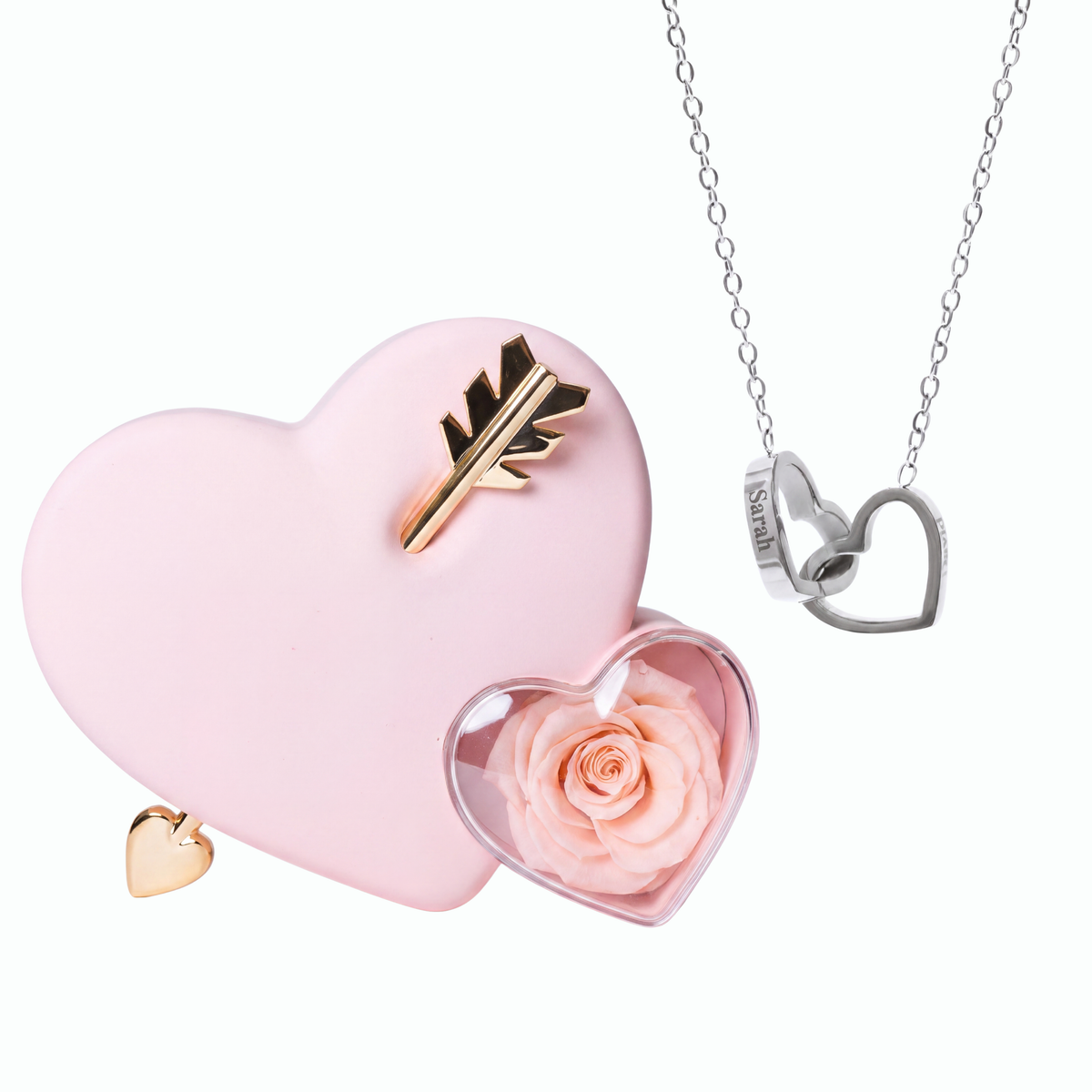 Cœur Éternel & Collier Personnalisé