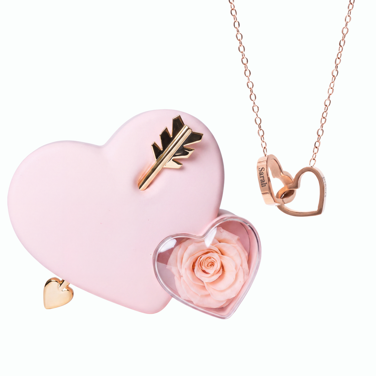 Cœur Éternel & Collier Personnalisé