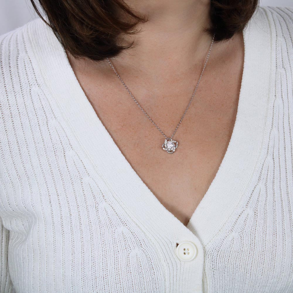 À ma fille – Collier Nœud d'Amour « Vieux Lion »