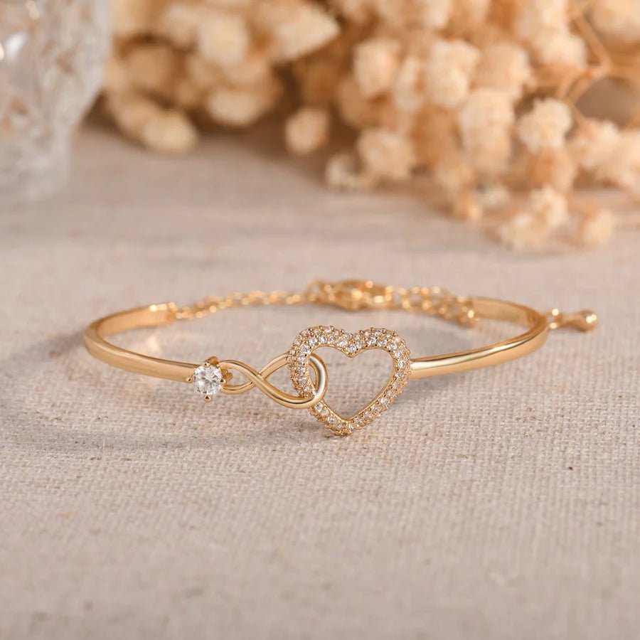 À ma fille – Bracelet Cœur Infini