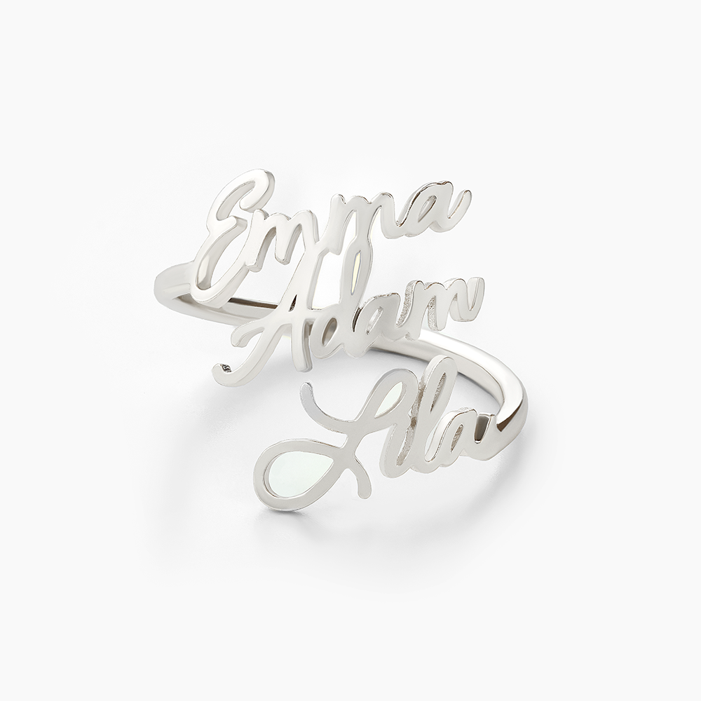 Bague Prénoms Personnalisée