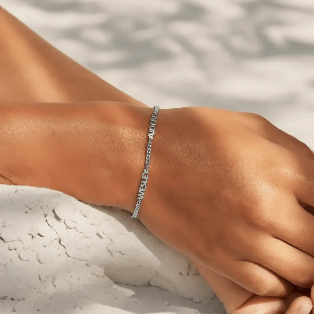 Bracelet Maille personnalisé