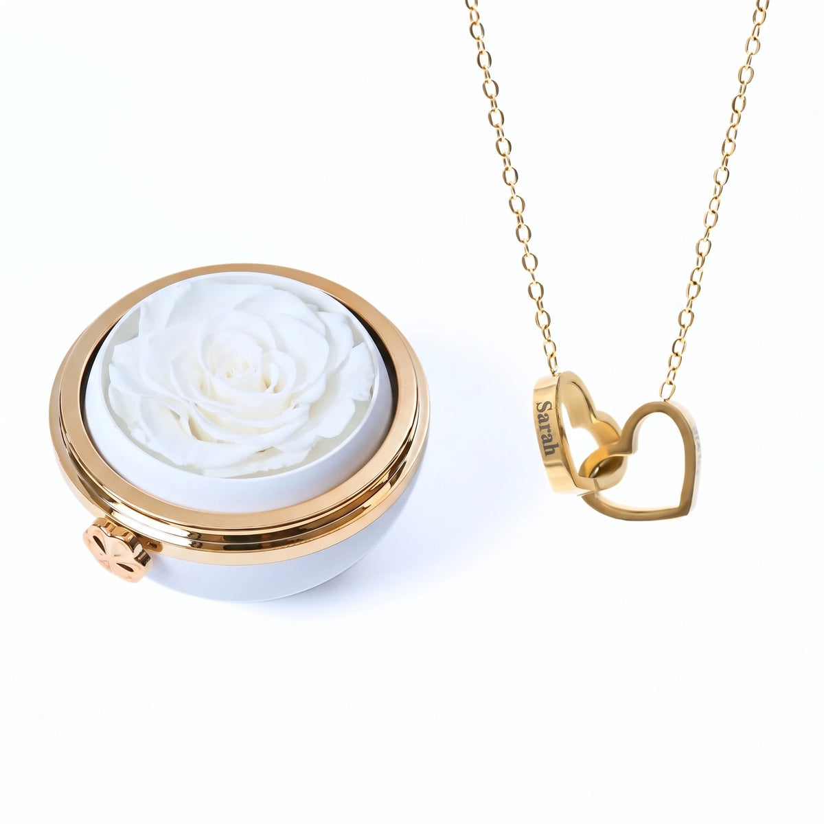 Eternal Passion & Personalized Necklace