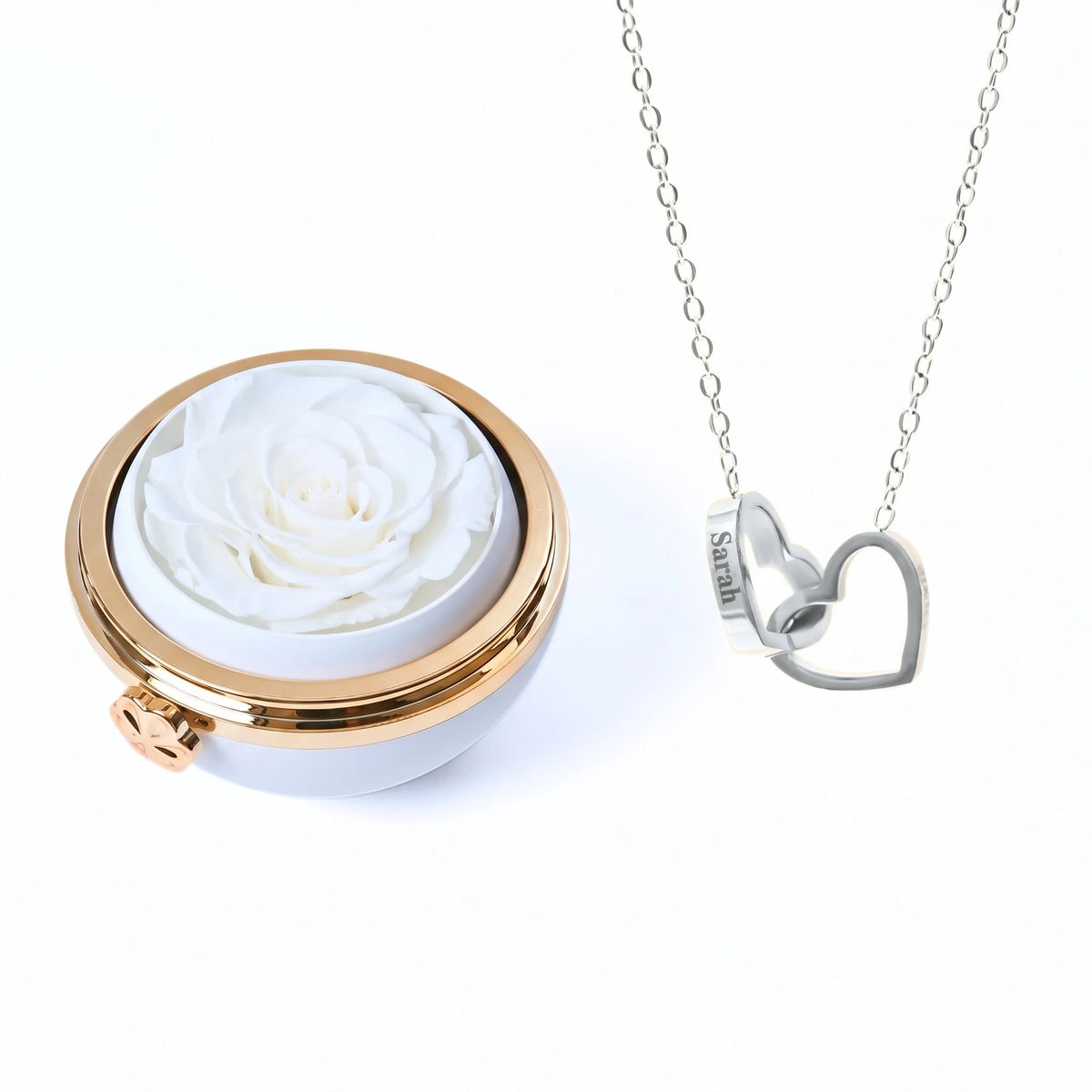 Eternal Passion & Personalized Necklace