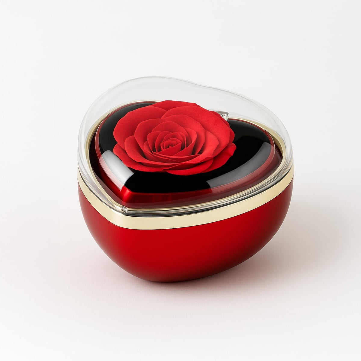 Rose Tournante & Collier Personnalisé