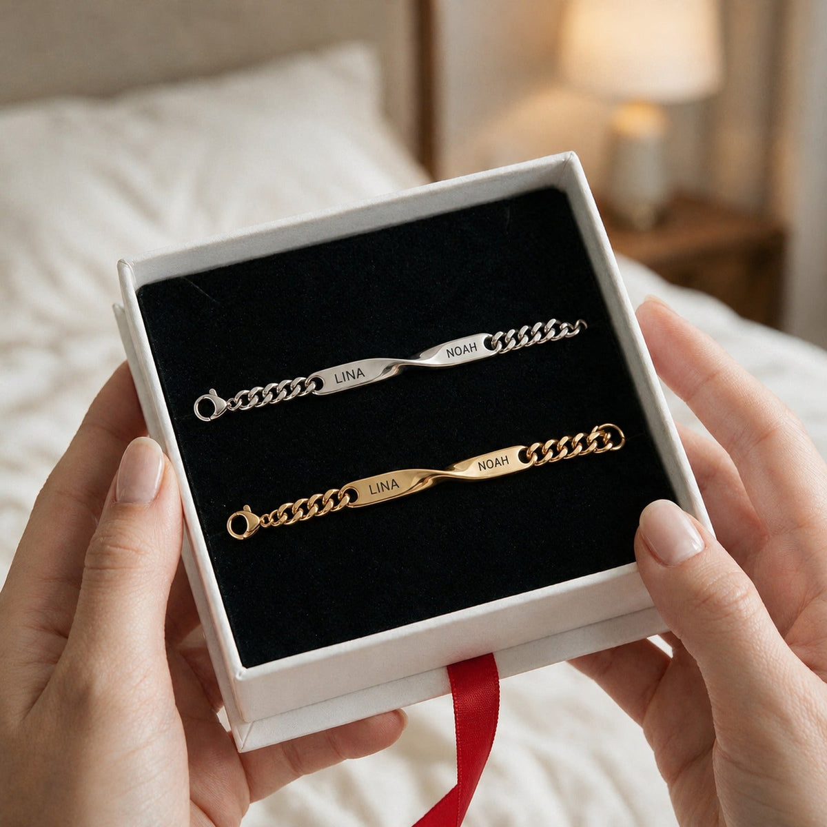 Bracelets « Toi & Moi » – Nos deux prénoms