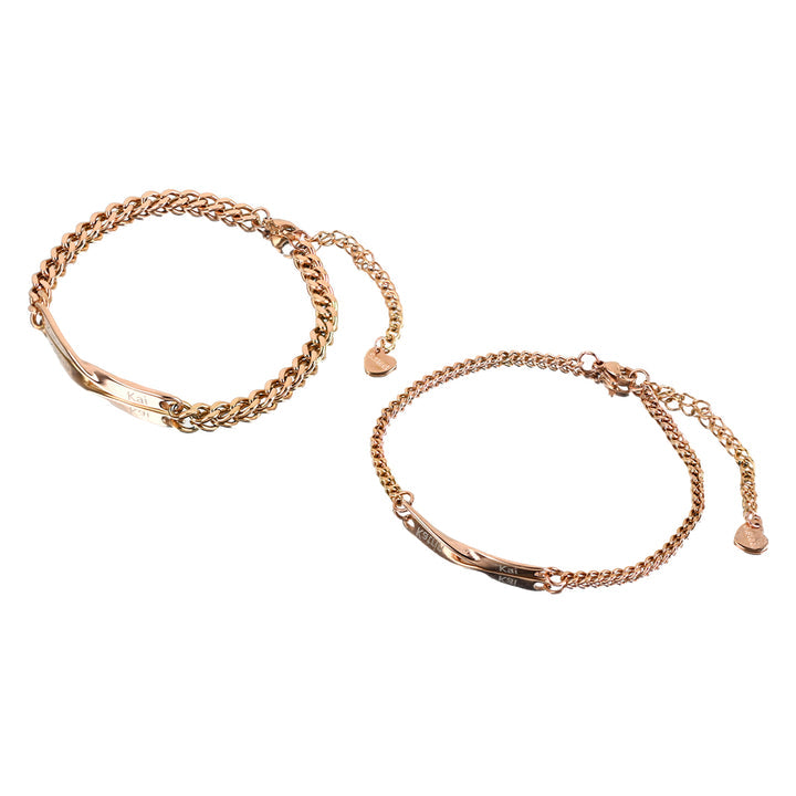 Bracelets « Toi & Moi » – Nos deux prénoms