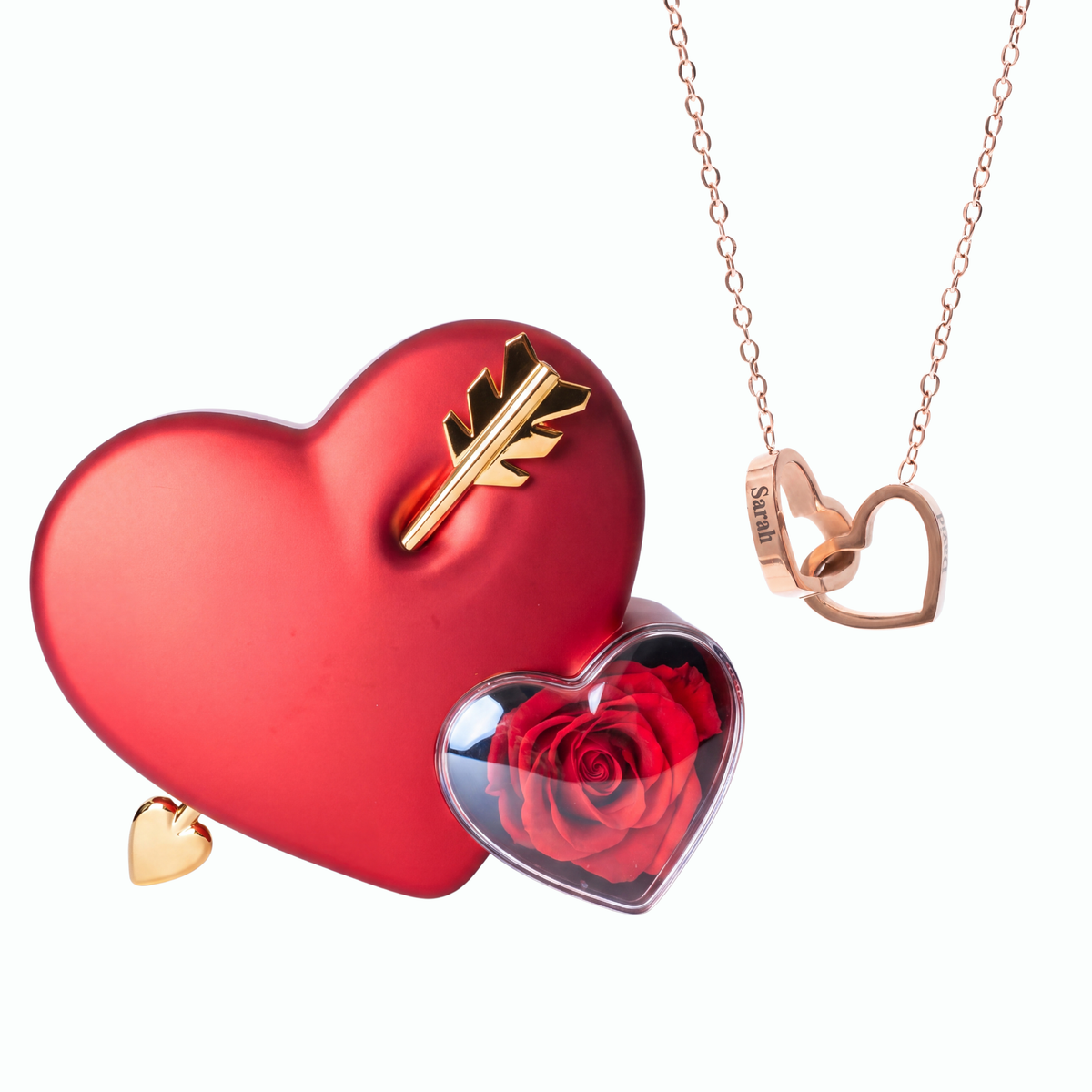 Cœur Éternel & Collier Personnalisé