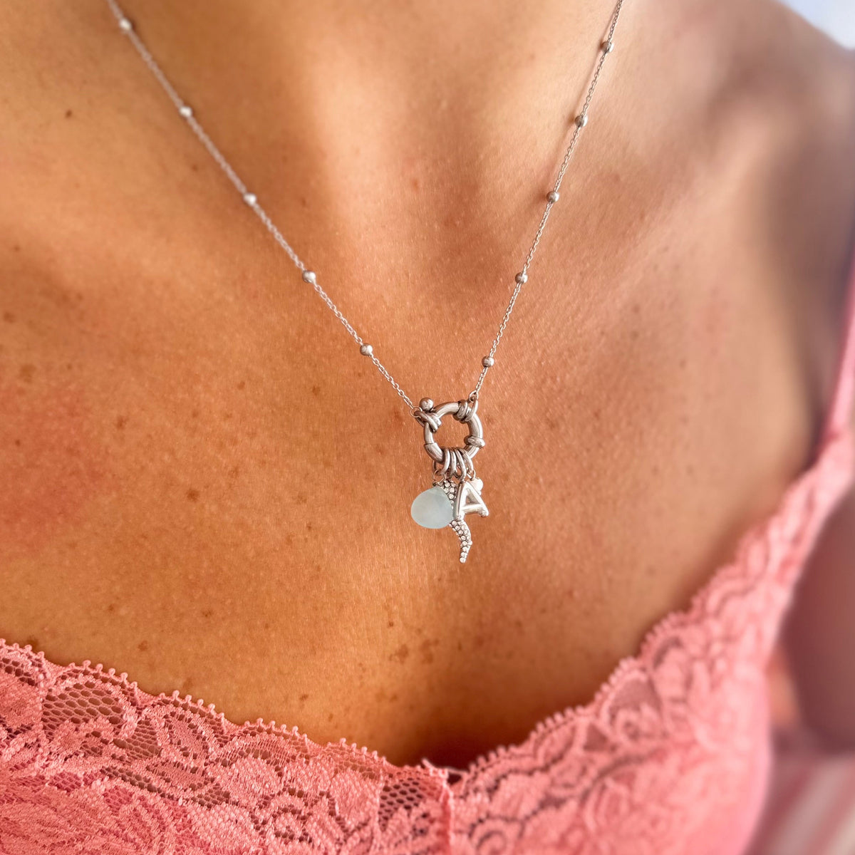 Collier Lettre & Envie