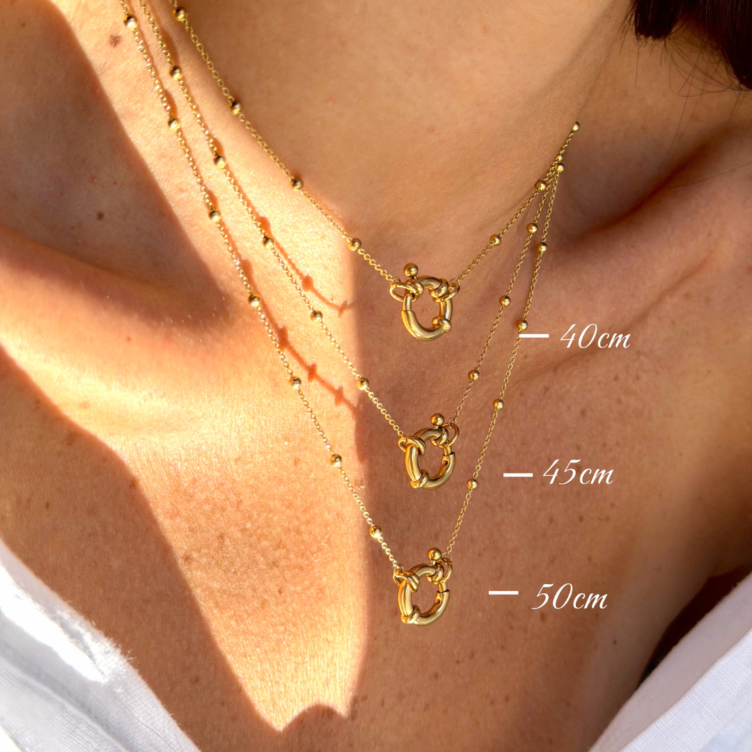 Collier Lettre & Envie