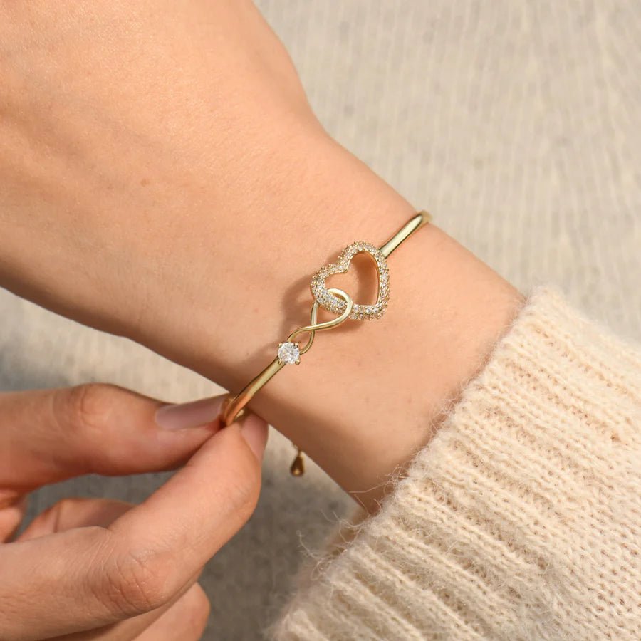 À ma fille – Bracelet Cœur Infini