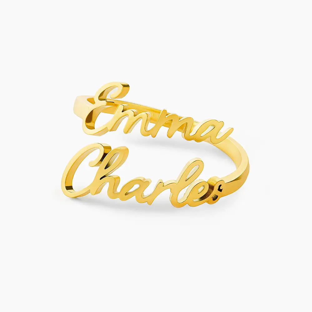 Bague Prénoms Personnalisée