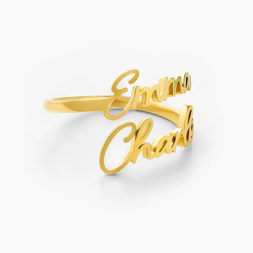 Bague Prénoms Personnalisée