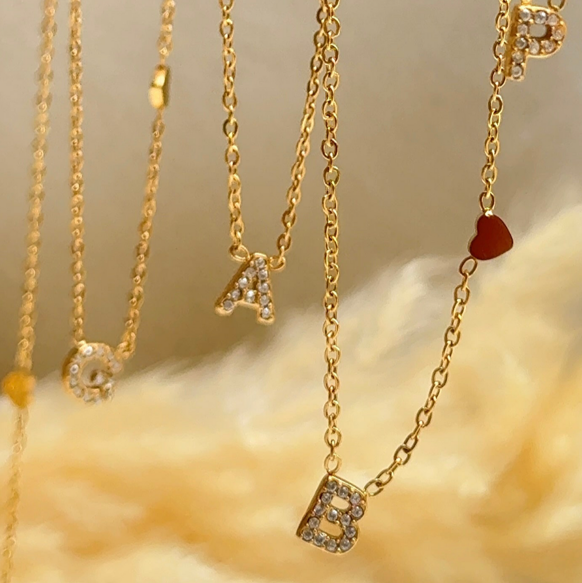 Collier Lettre Love