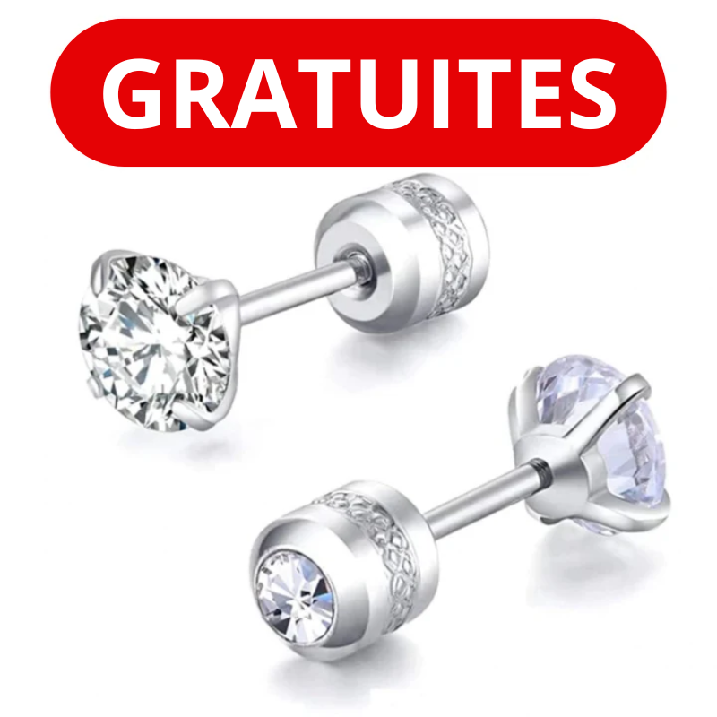 🎁 ‍Boucles d'oreilles en argent GRATUITES (100% off)