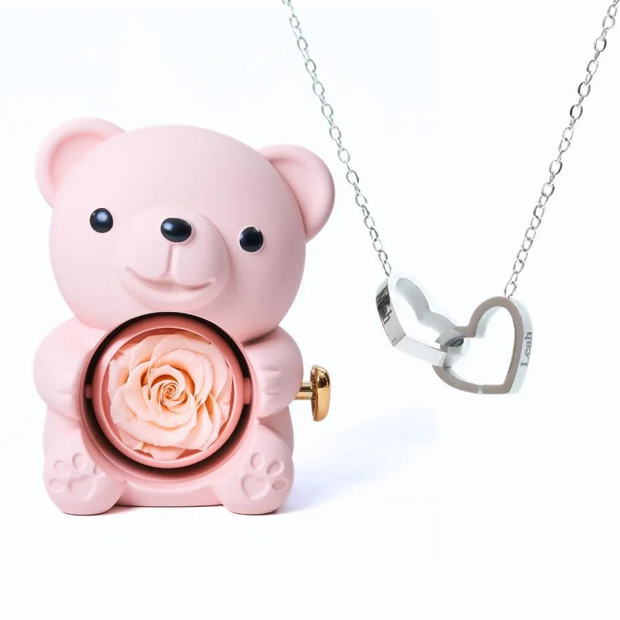 Collier Personnalisé & Ours Éternel