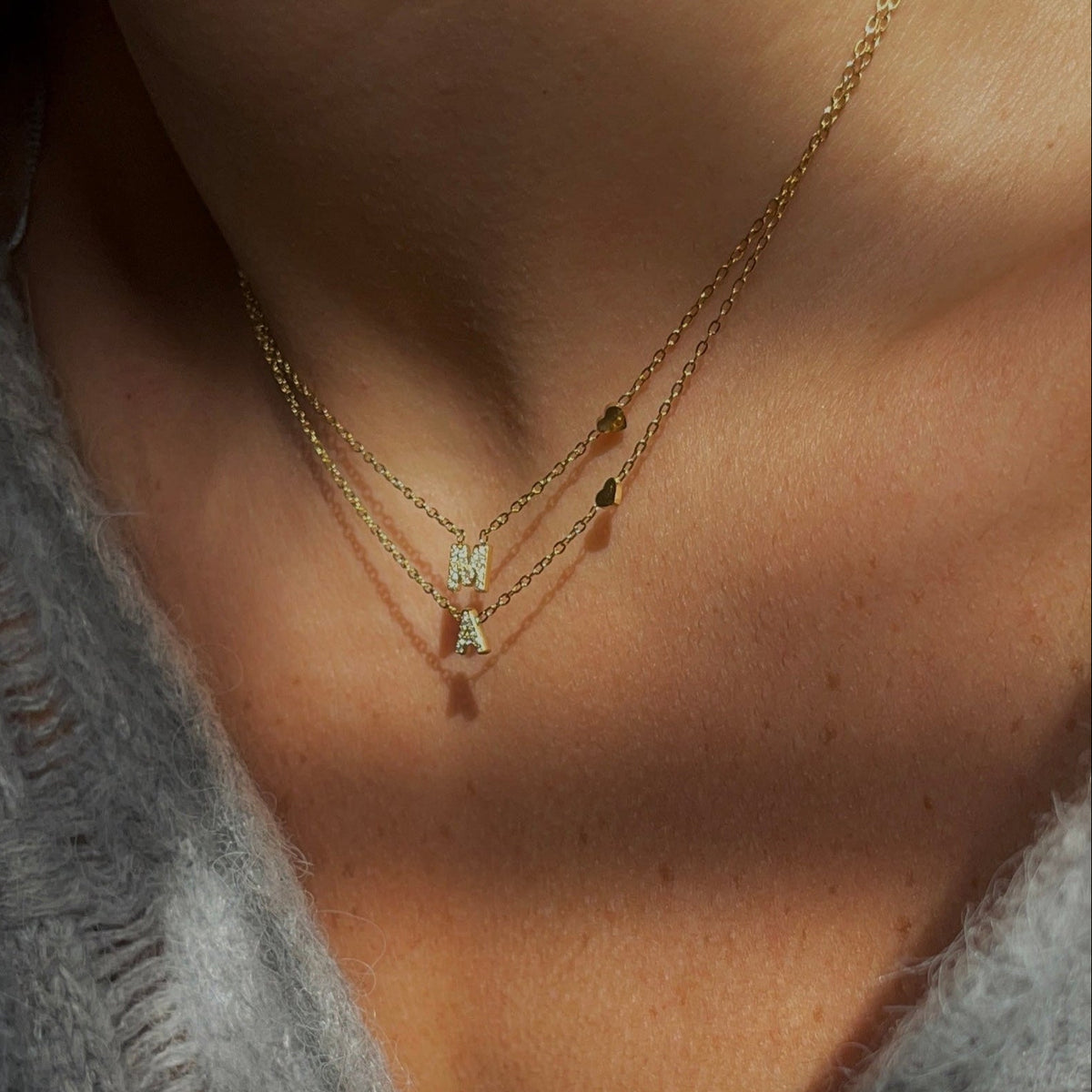 Collier Lettre Love