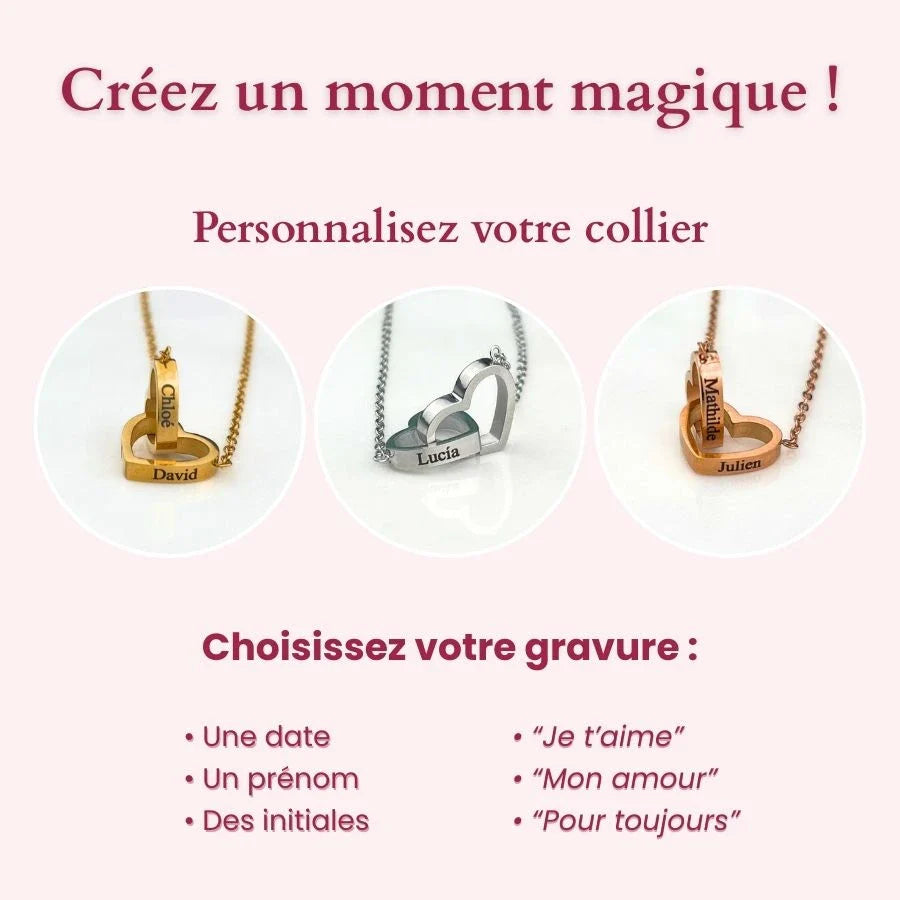Collier Personnalisé & Ours Éternel