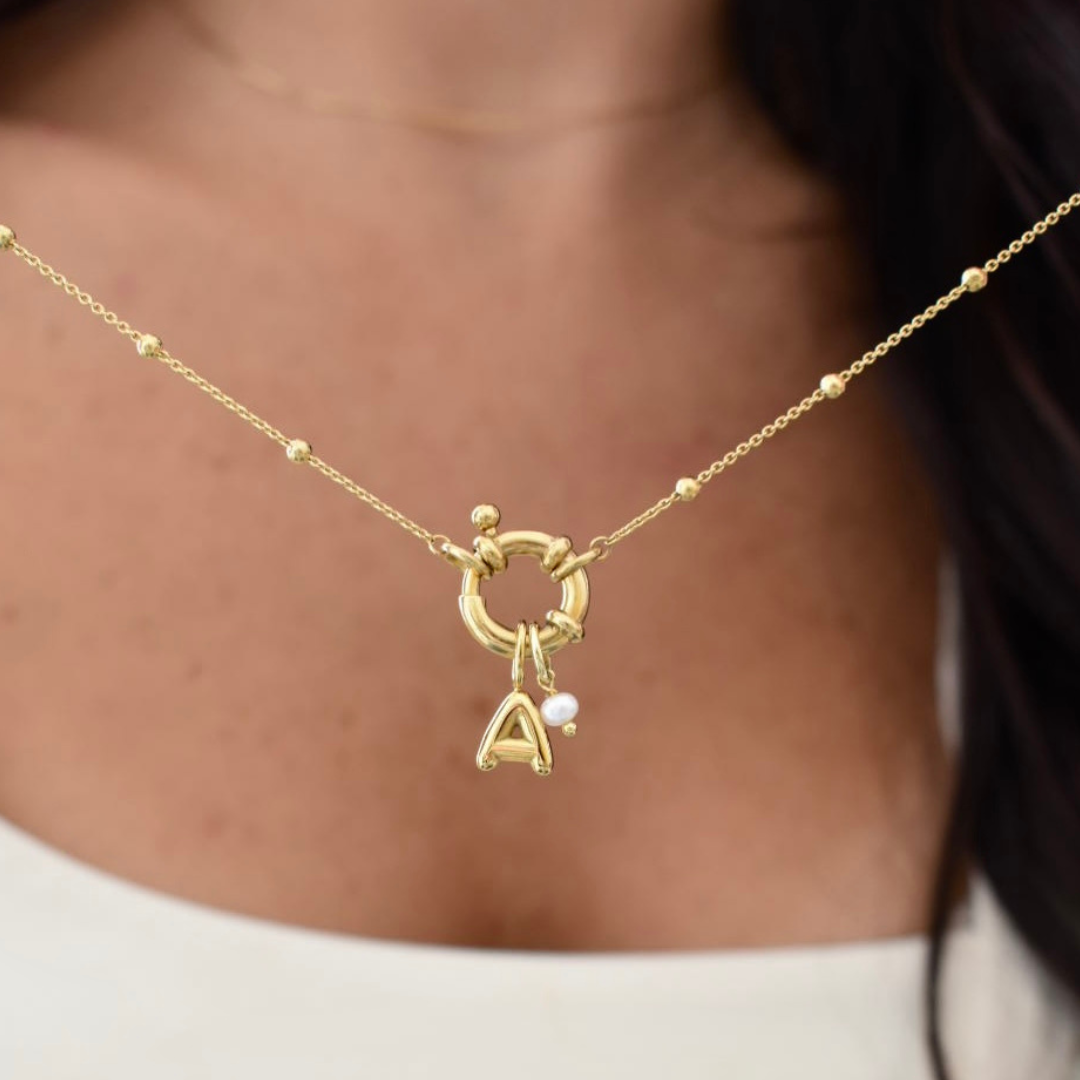 Collier Lettre & Envie