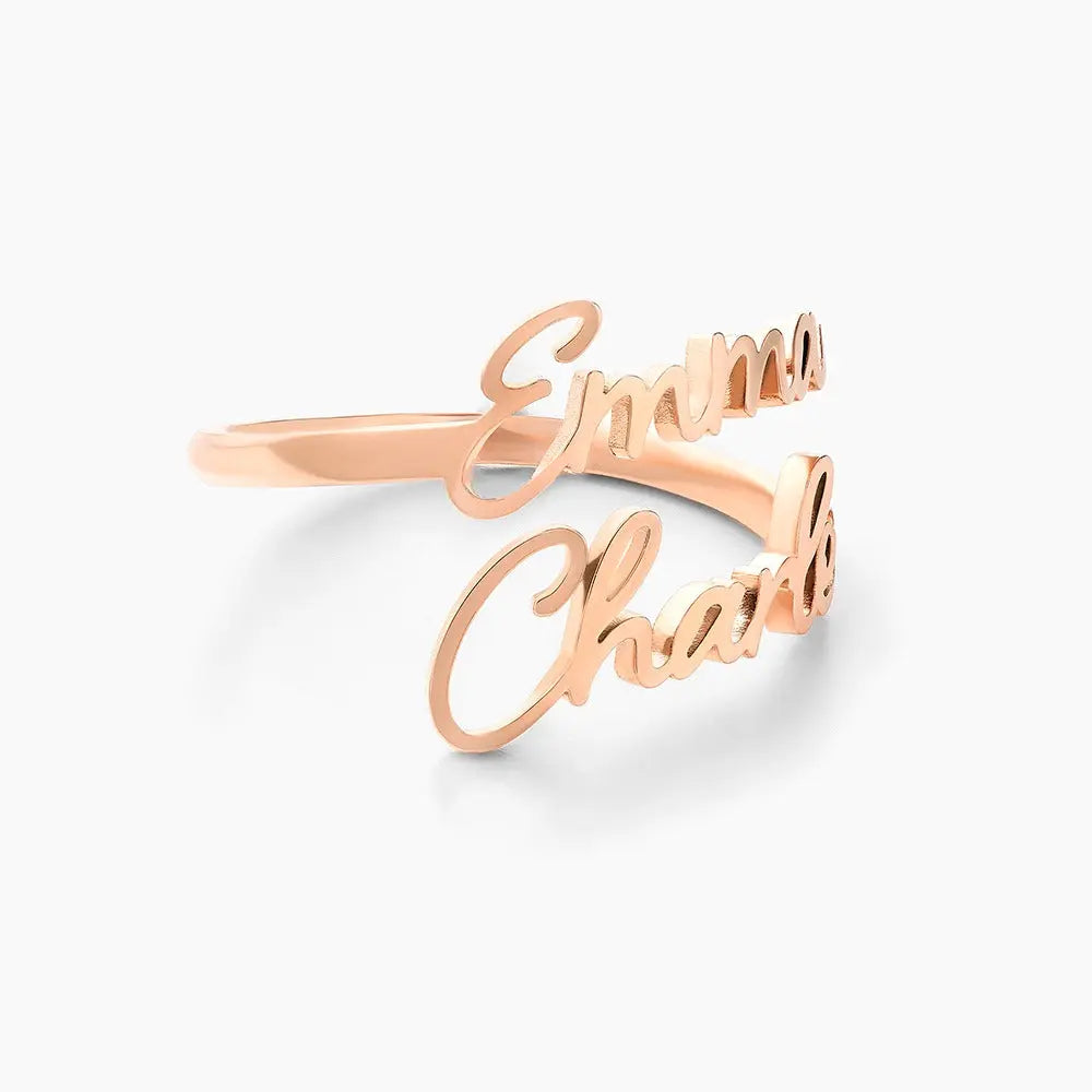 Bague Prénoms Personnalisée