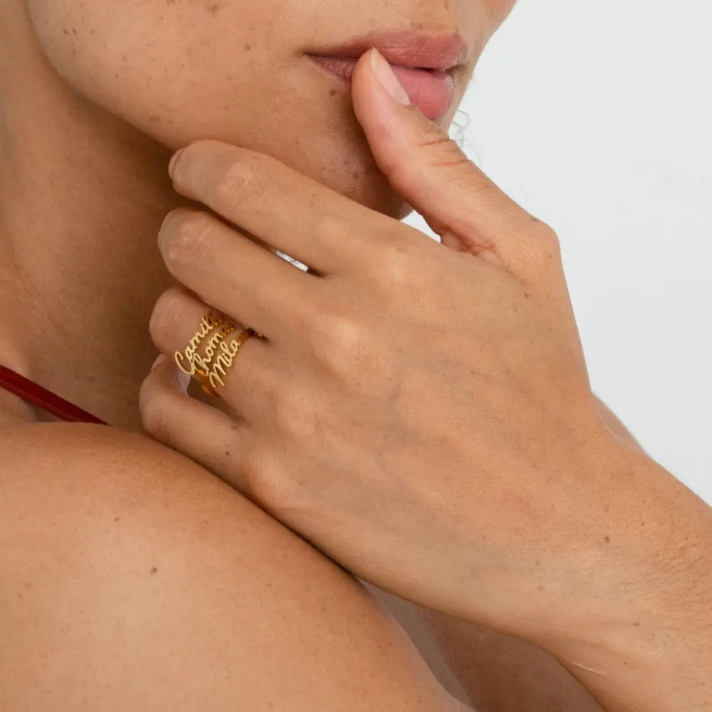Bague Prénoms Personnalisée