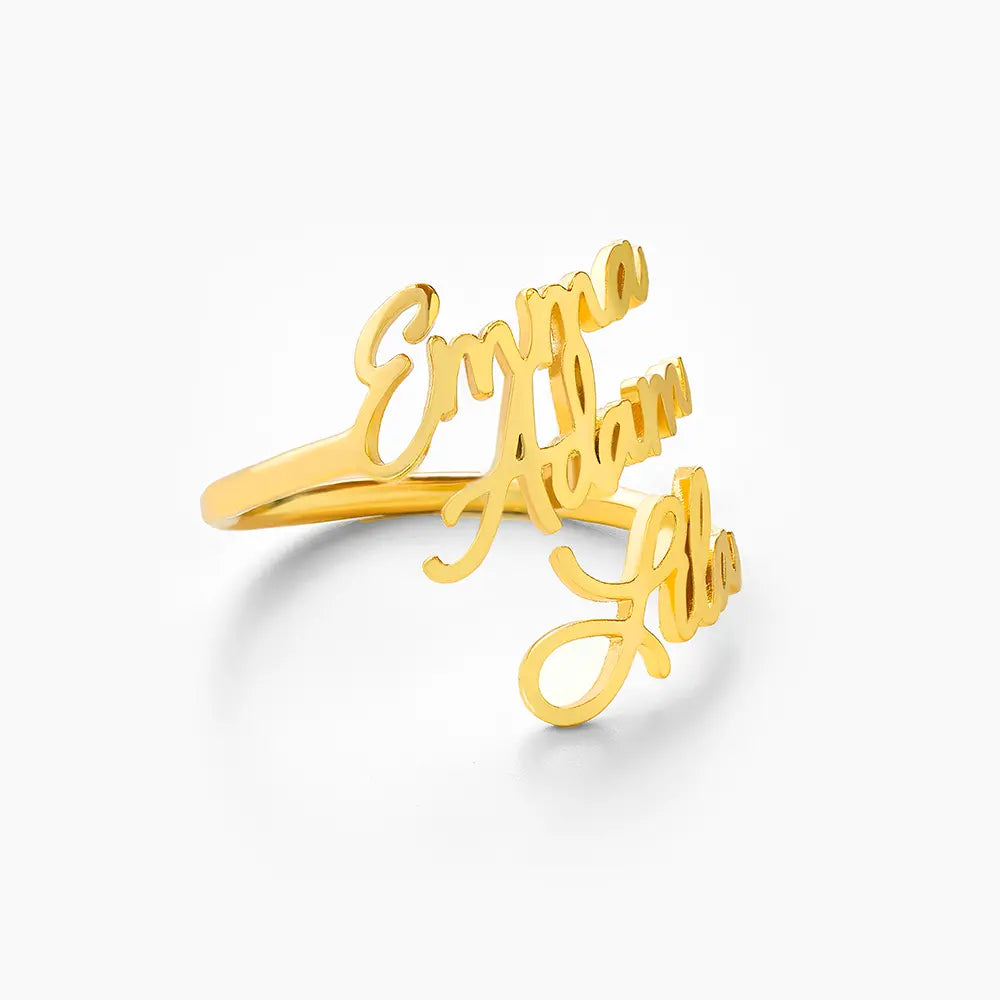 Bague Prénoms Personnalisée