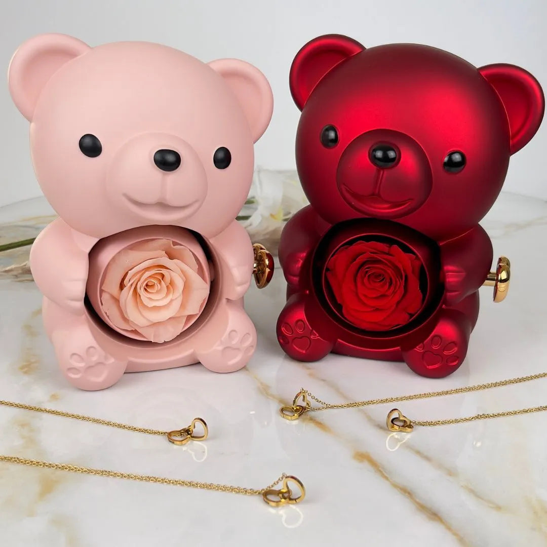 Collier Personnalisé & Ours Éternel