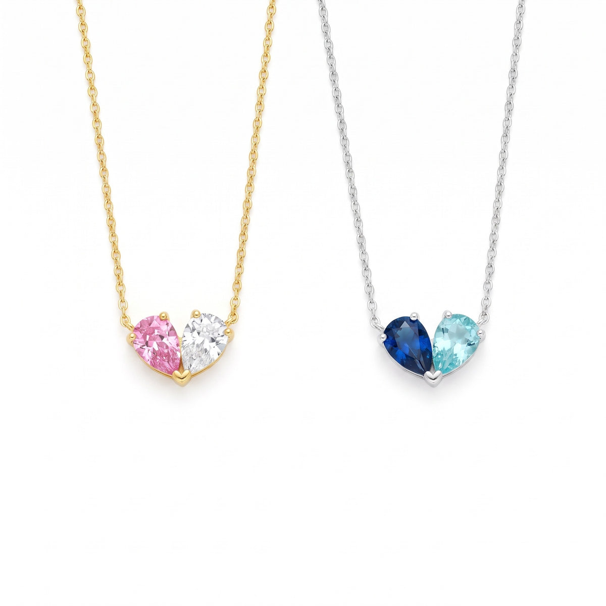 Collier Liora doré et argenté