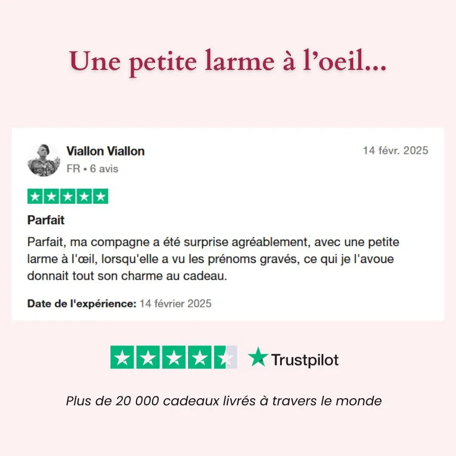 Collier Personnalisé & Ours Éternel