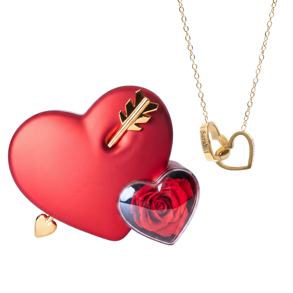 Cœur Éternel & Collier Personnalisé