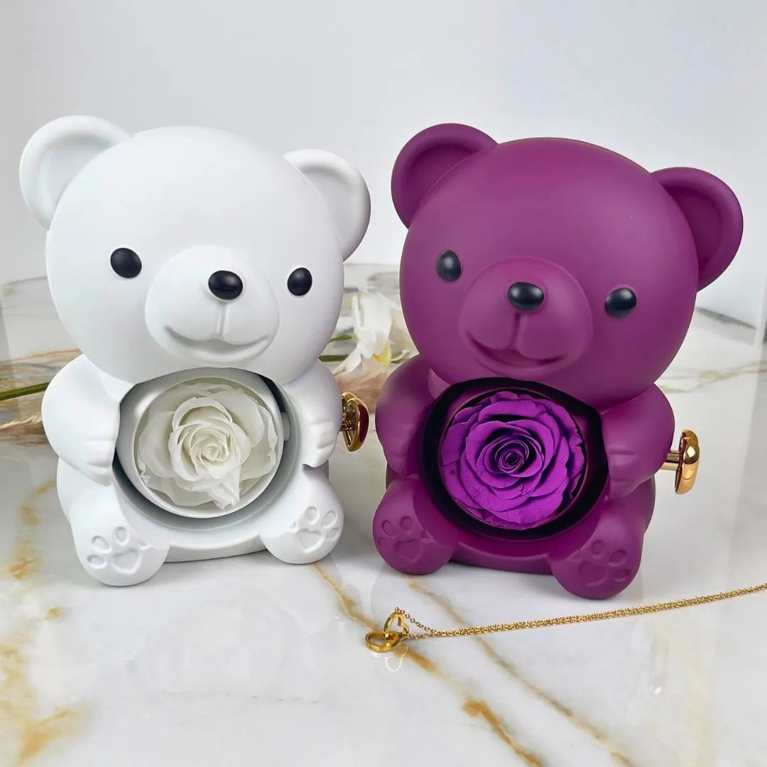 Collier Personnalisé & Ours Éternel